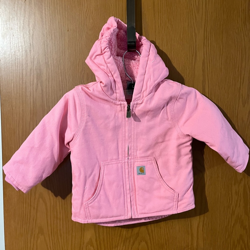 Toddler Carhartt Fleeced Line Jacket